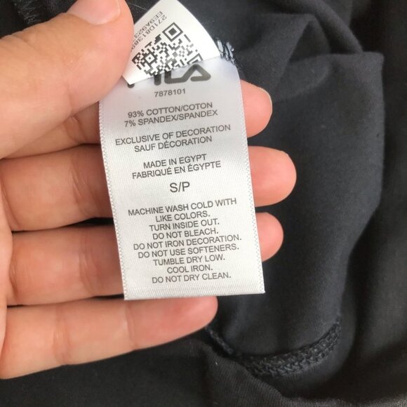 Fila Black and Red cotton tight leggings women in various Sizes - Picture 7 of 9